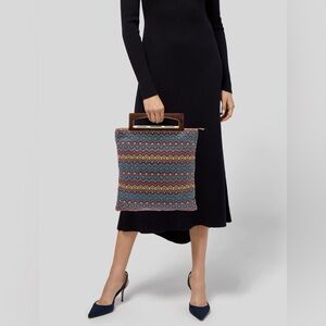 Duro Olowu Canvas Top Handle Bag